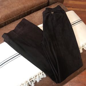 Gucci Suede Vintage Pants